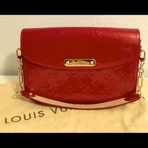 Louis Vuitton Monogram Vernis Sunset Clutch